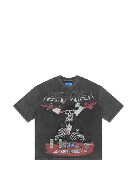 GODSPEED graphic-print T-shirt Grey GS258