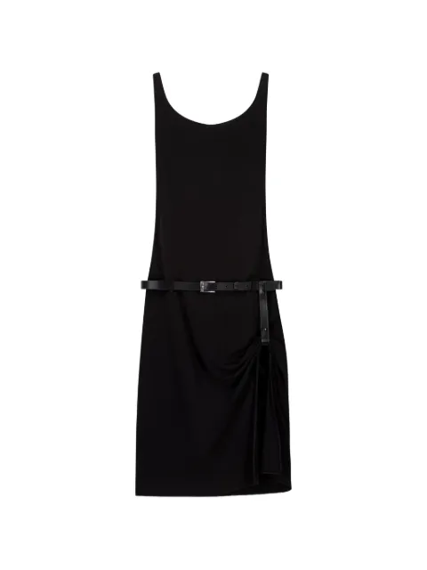 Coperni Suspended slip mini dress Black COPR307F5022