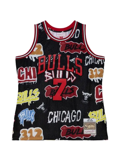 Mitchell & Ness Chicago Bulls 1997 Toni Kukoč Slap Sticker Swingman vest Black TFSM4768CBU97TKUBLCK