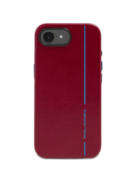 PIQUADRO MagSafe leather phone cover Red AC7057B2