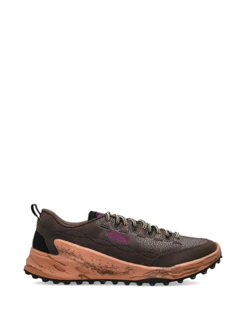 KEEN FOOTWEAR Jasper Zionic leather low-top sneakers Brown 1032234