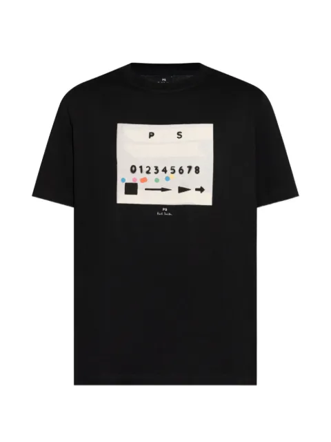 PS Paul Smith graphic-print T-shirt Black M2R011RWP6868