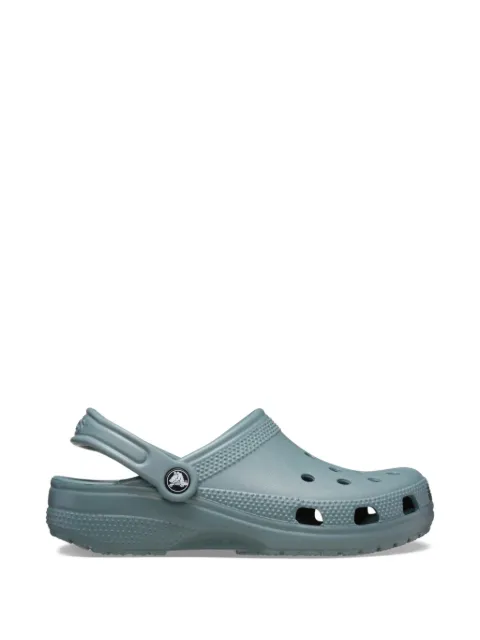 Crocs perforated-detail slingback clogs Blue 10001