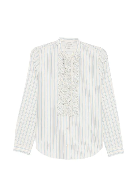 Forte Forte ruffled striped shirt Neutrals 15402BISMYSHIRT