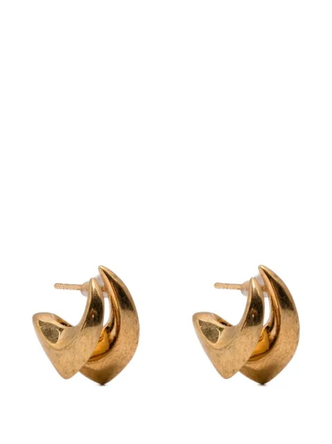 Panconesi sculptural hoop earrings Gold CAOEA009PGOLD