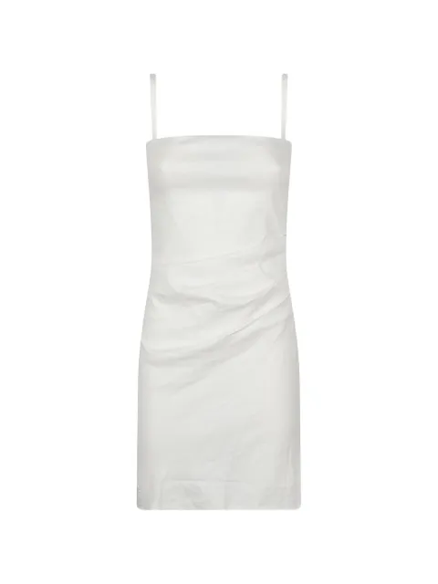 Anemos ruched mini dress White ANENADESLIANE1076D