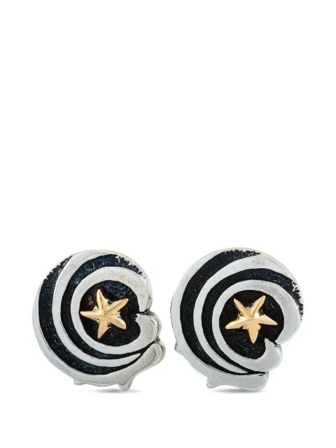 King Baby Eagle Star cufflinks Silver A105011