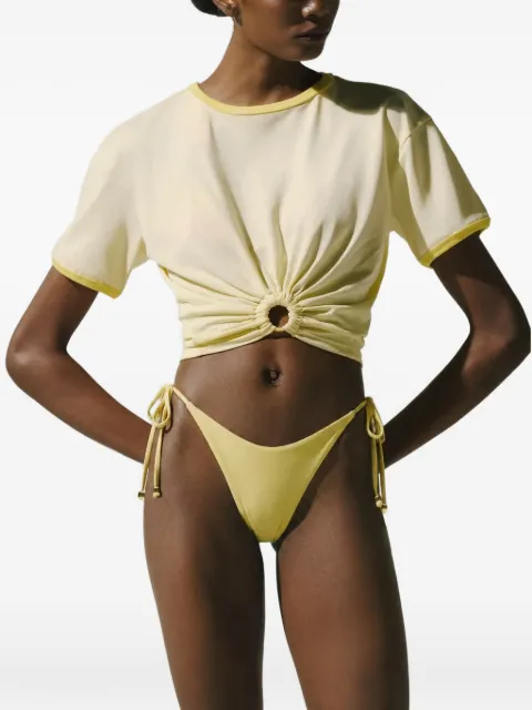 Baobab Tika ring-detail T-shirt Neutrals 6170394