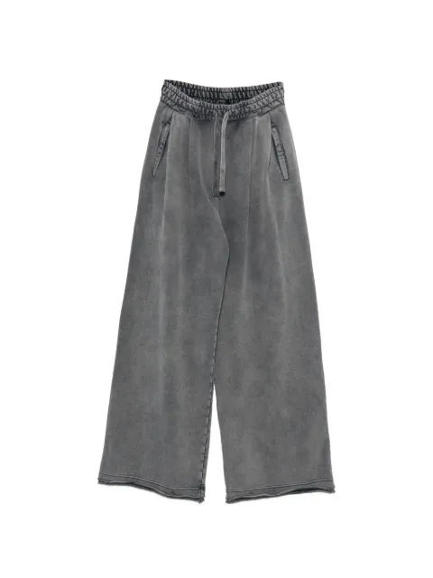Haikure faded wide-leg track pants Grey HEW03383TJ068PX