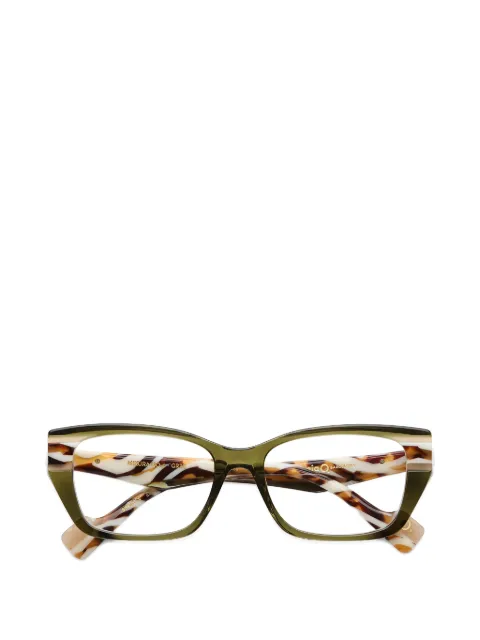 Etnia Barcelona Mixuran04 cat-eye glasses Green MIXURAN04