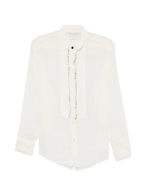Forte Forte ruffle-trim shirt White 15409MYSHIRT