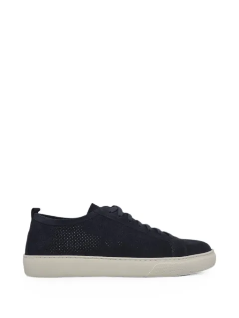 Henderson Baracco Ronny perforated-suede sneakers Blue RONNYS