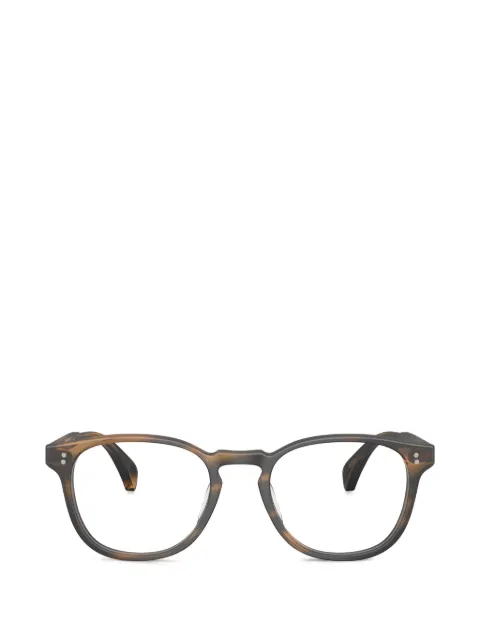 Oliver Peoples Finley Esq. round-frame glasses Brown OV5298U
