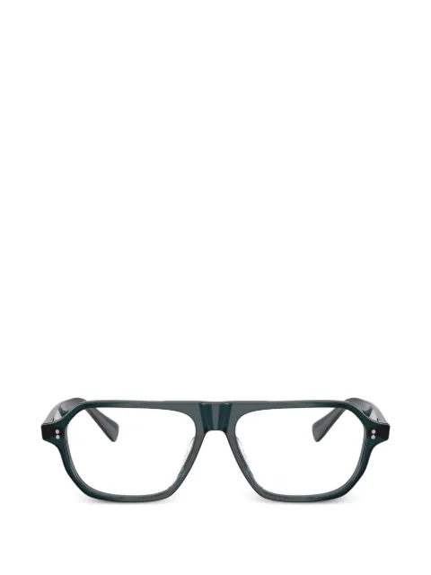 Oliver Peoples Remment geometric-frame glasses Green OV5616U