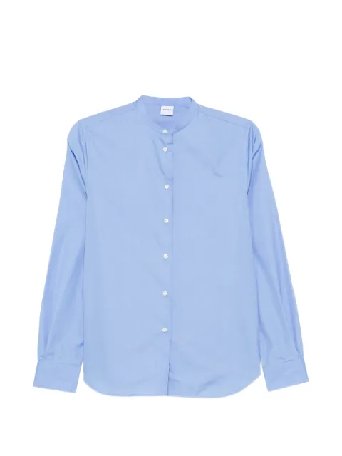 ASPESI band-collar button-up shirt Blue 5416C118