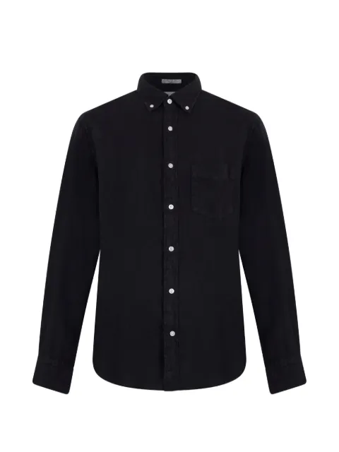 Gant long-sleeve linen shirt Black 3240120