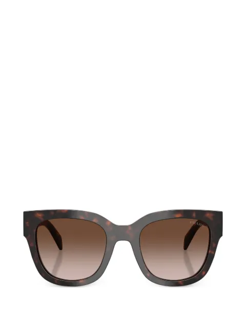 Prada Eyewear tortoiseshell-effect square-frame sunglasses Brown PRC04S