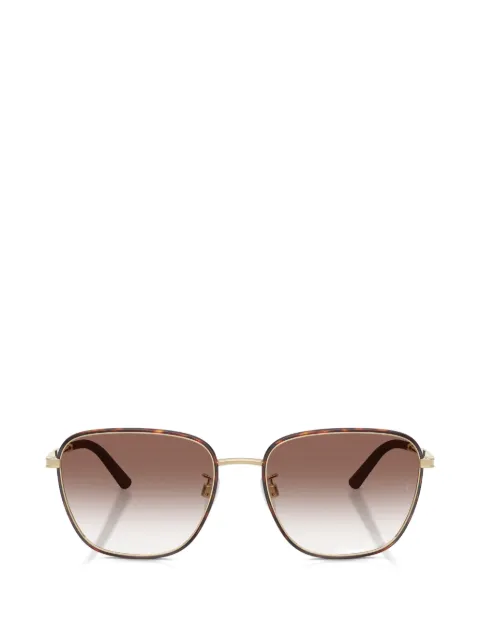 Oliver Peoples R-18 tortoiseshell-effect square-frame sunglasses Gold OV1378S