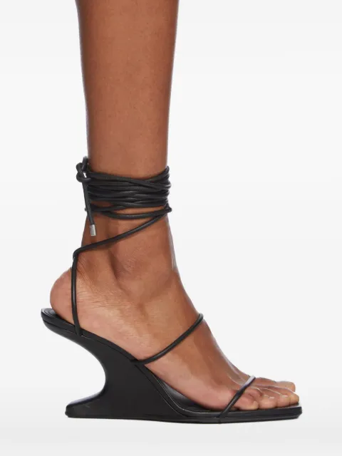 Rick Owens Lilies Cantilever wrap sandals Black CANTILEVER8WRAPSANDAL