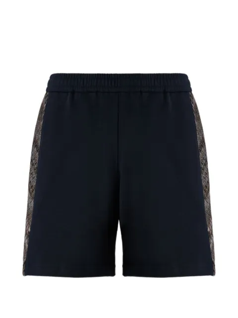 Missoni zigzag-insert track shorts Blue US26SI04BJ00QH