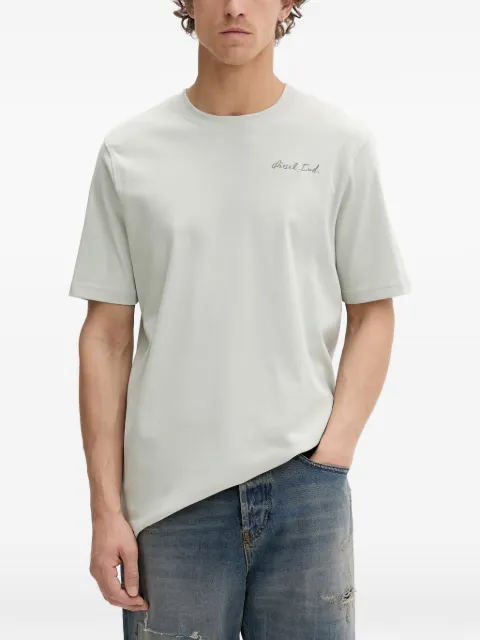 Diesel logo-print short-sleeve T-shirt Green A224950AIJU