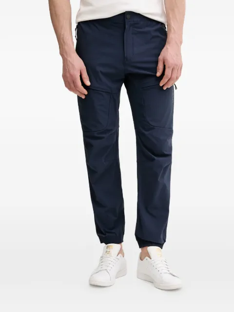 BOGNER FIRE+ICE Ludwig logo-patch elasticated-cuff track pants Blue 14388782
