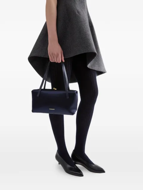 Jil Sander Goji Pillow satin tote bag Blue J08WD0078P9339