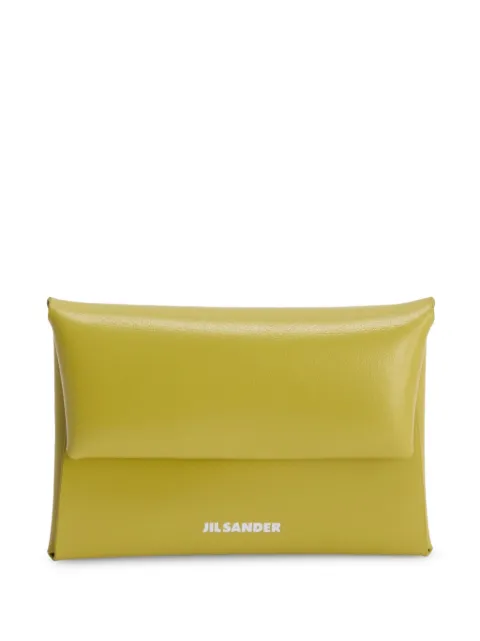 Jil Sander folded coin purse Green J07UI0013P5355