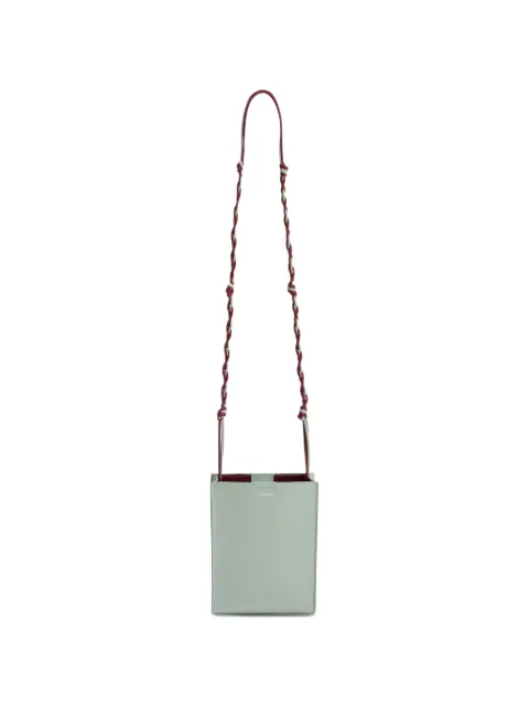 Jil Sander small Tangle leather shoulder bag Blue J07WG0001P9319