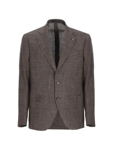 LATORRE notched-lapel blazer Brown F84QJ0156500