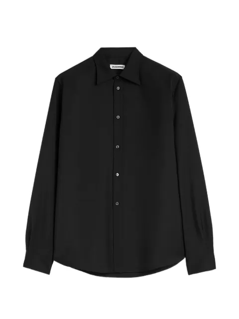 Jil Sander long-sleeve shirt Black J22DL0387J41444