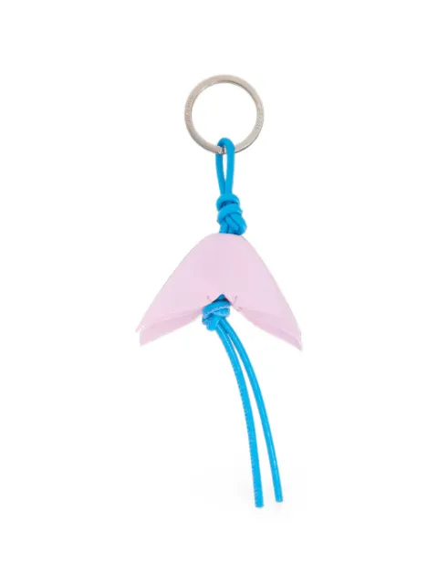 Jil Sander Bellflower charm keyring Pink J66UA0002P9332