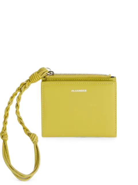 Jil Sander Tangle wallet mini Green J10UI0003P5354