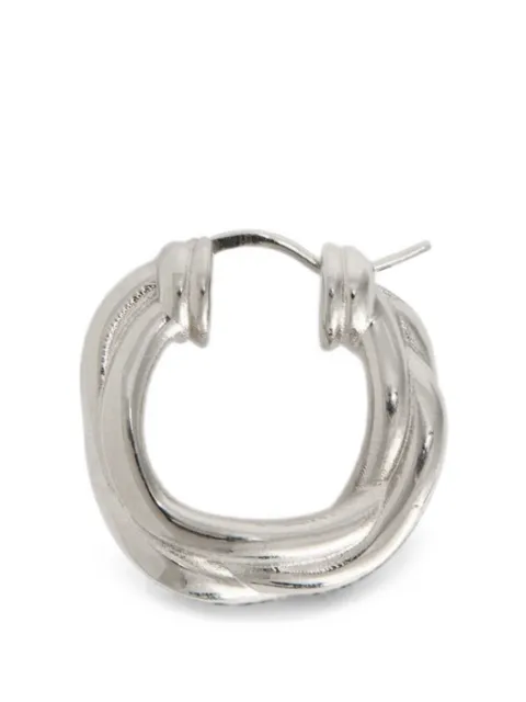 Jil Sander multi-layer hoop earring Silver J30VG0141P6959