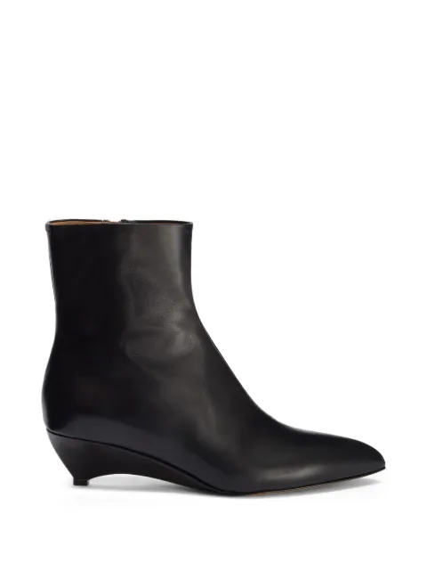 Jil Sander pointed-toe boots Black J15WU0115P7689
