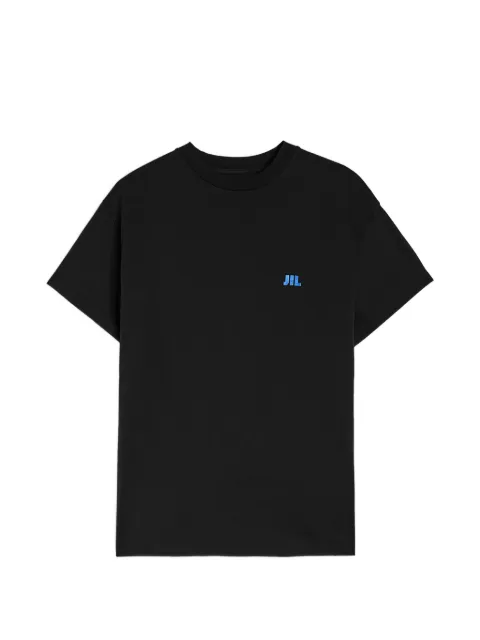 Jil Sander logo-embroidered T-shirt Black J22GC0283J45048
