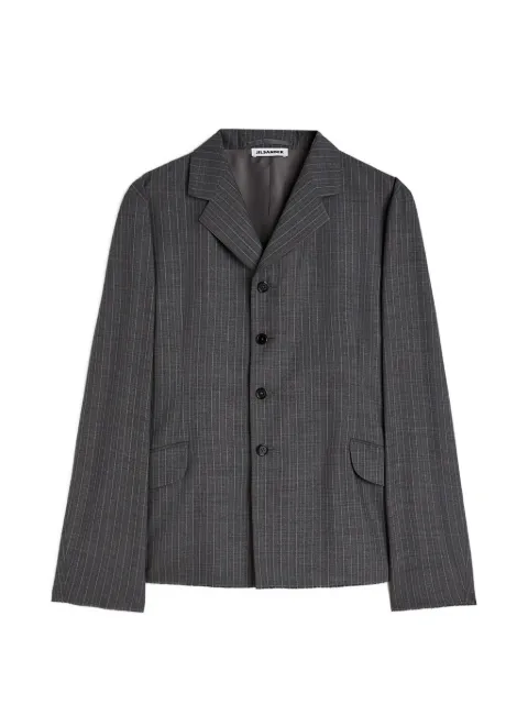 Jil Sander pinstripe blazer Grey J22BN0294J40336