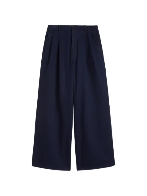 Jil Sander pleated oversized jeans Blue J22KA0404J45361