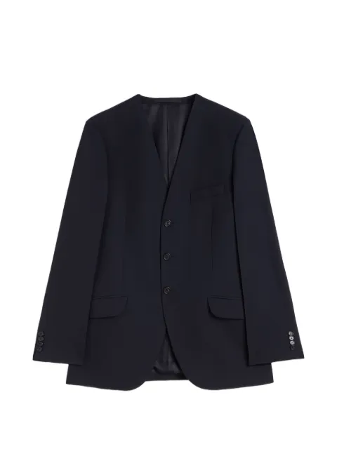 Jil Sander single-breasted blazer Blue J02BN0261J40002