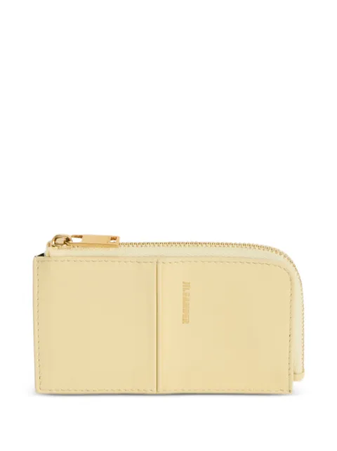Jil Sander Linea coin purse small Yellow J07UI0029P9331