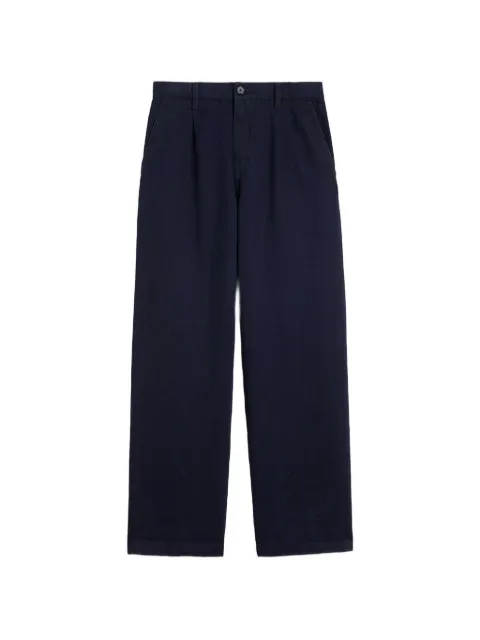 Jil Sander pleated-front jeans Blue J22KA0380J45361