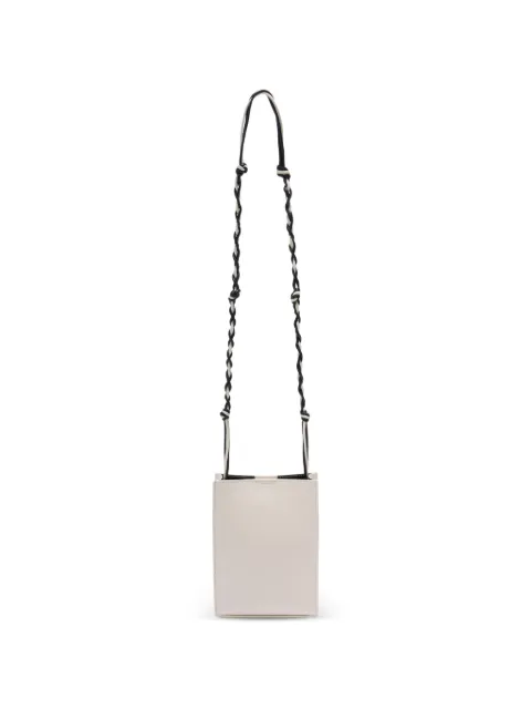 Jil Sander small Tangle hand-knotted cross body bag White J07WG0001P9319