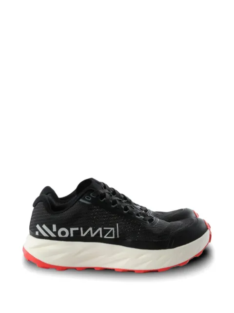 NNORMAL Kjerag 02 logo-print panelled sneakers Black N1ZKGM2