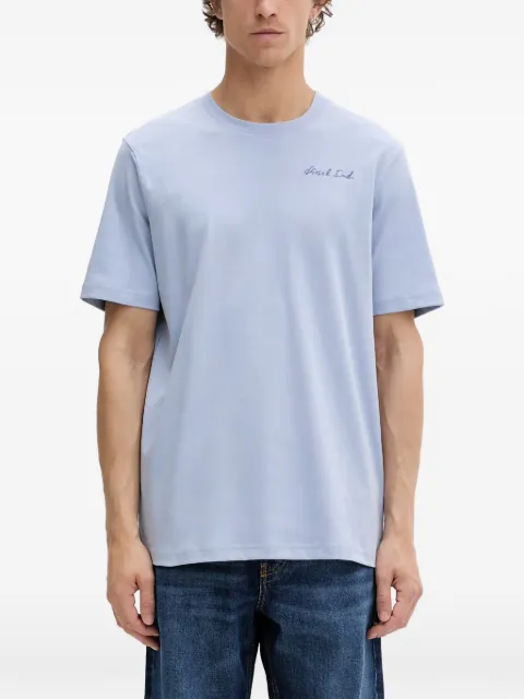 Diesel T-ADJUST-V11 logo-print T-shirt Blue A224950AIJU