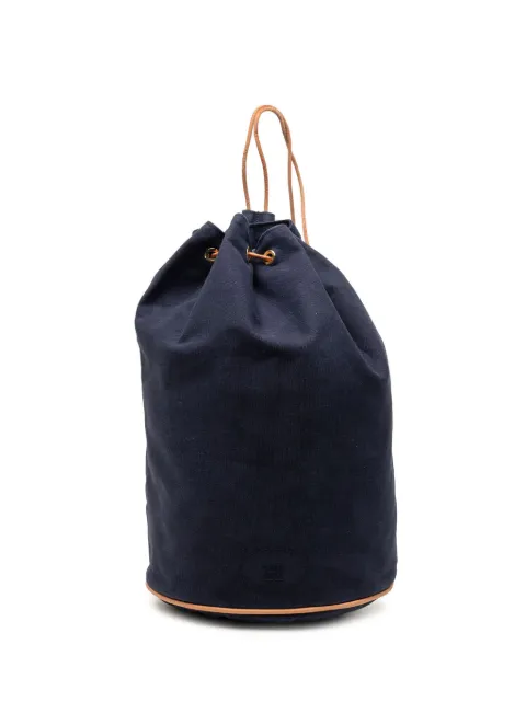 Hermès Pre-Owned 20th Century Toile Polochon Mimile backpack Blue JQFH99PHJIFAG2Z1