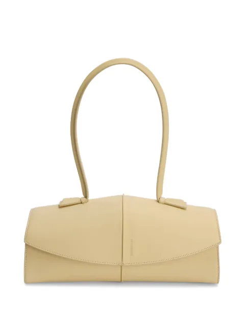 Jil Sander Linea piped leather shoulder bag Neutrals J08ZH0104P9079