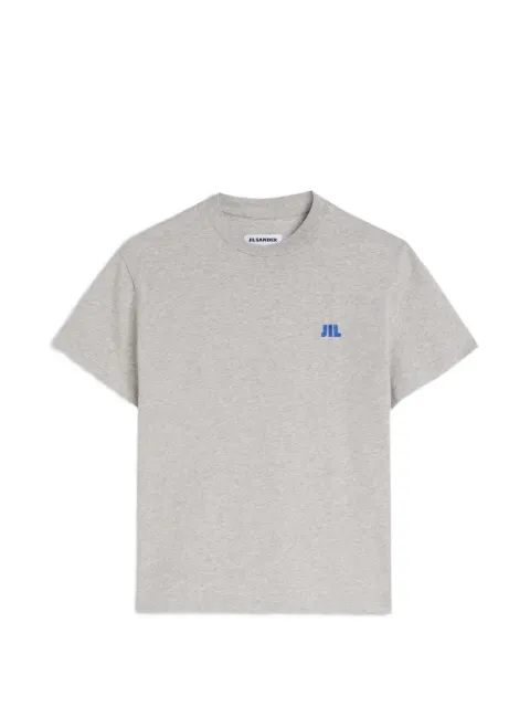 Jil Sander logo-print cotton T-shirt Grey J02GC0163J45048