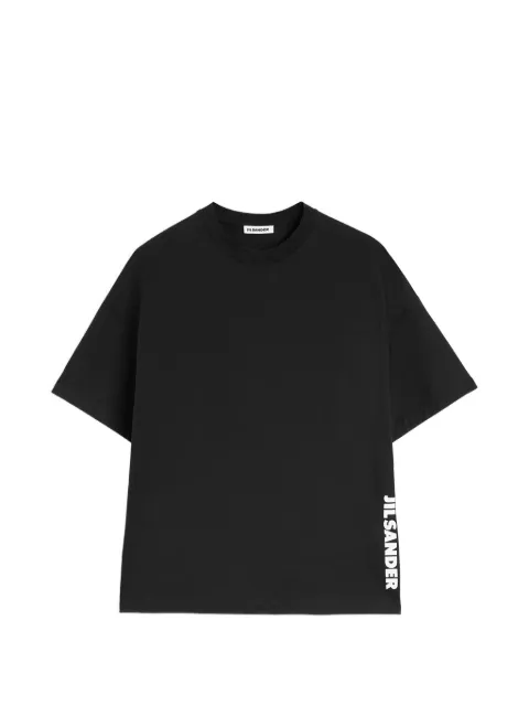 Jil Sander logo-print cotton T-shirt Black J22GC0277J20348