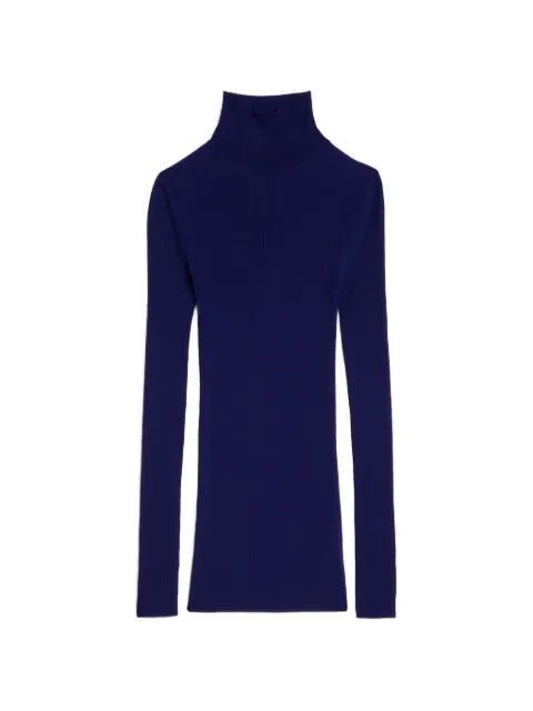 Jil Sander ribbed-knit high-neck sweater Purple J02GP0273J14871
