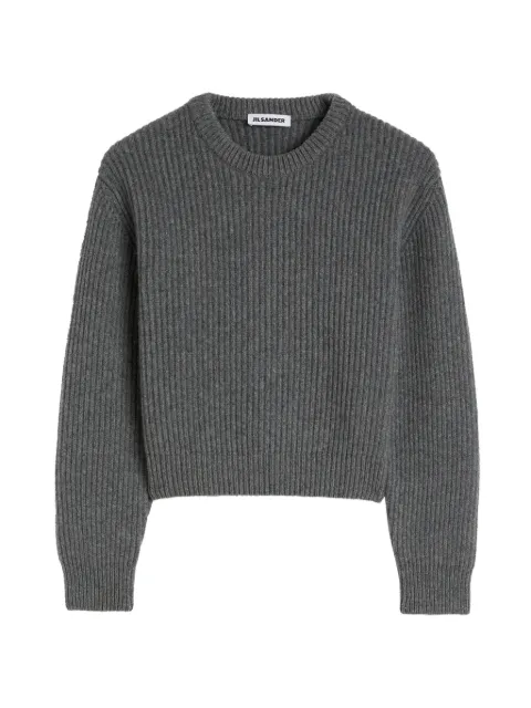 Jil Sander ribbed-knit sweater Grey J02GP0290J14848
